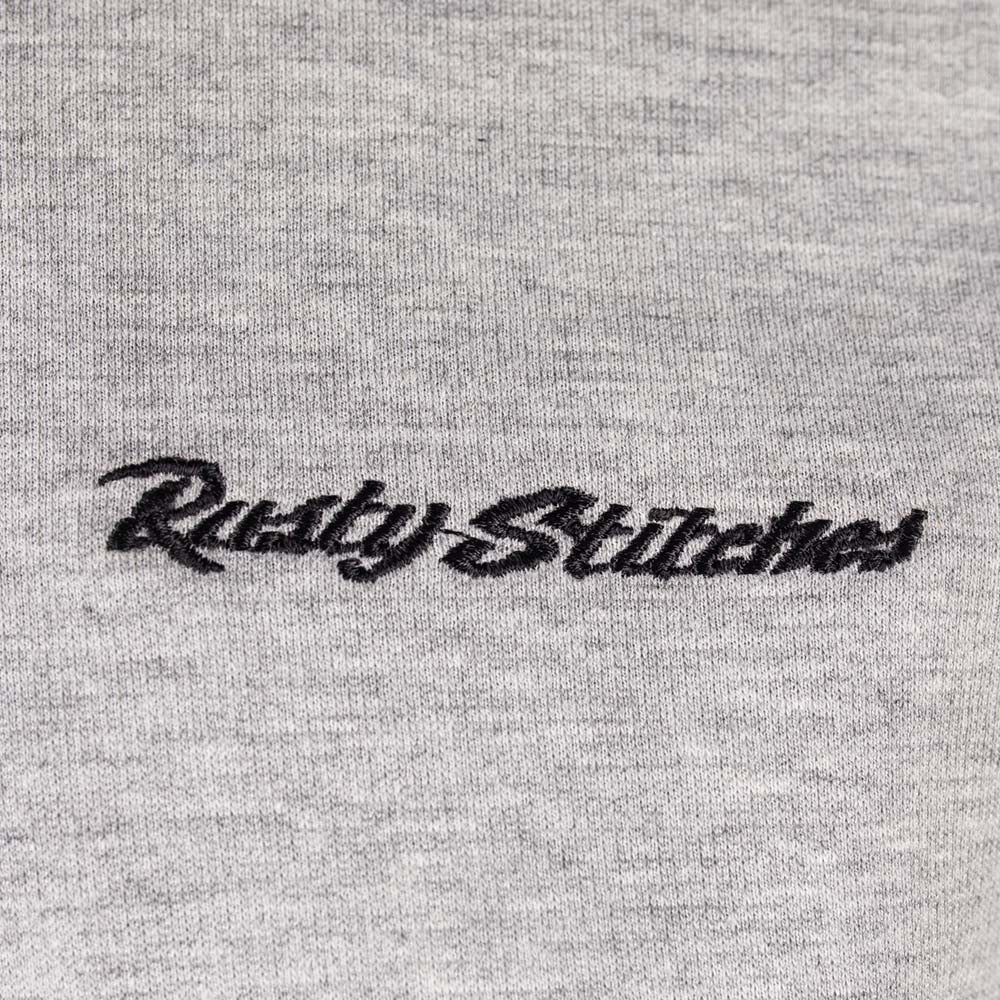Rusty Stitches Glenn Motorcycle Jacket With Hoodie AA Protection Black