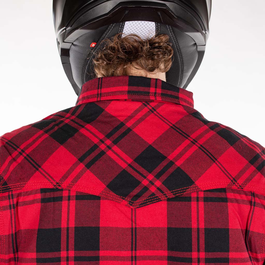 Rusty Stitches Neil V2 Motorcycle Jacket Men Vintage Lumber AA With Kevlar Protection
