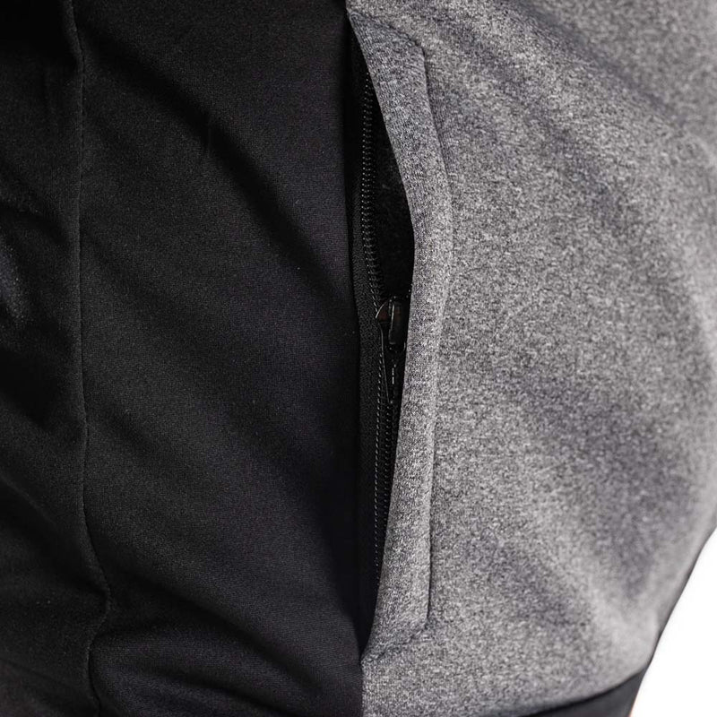 Rusty Stitches Sem Midlayer Motorradjacke Grau Leicht Warm Isolierend