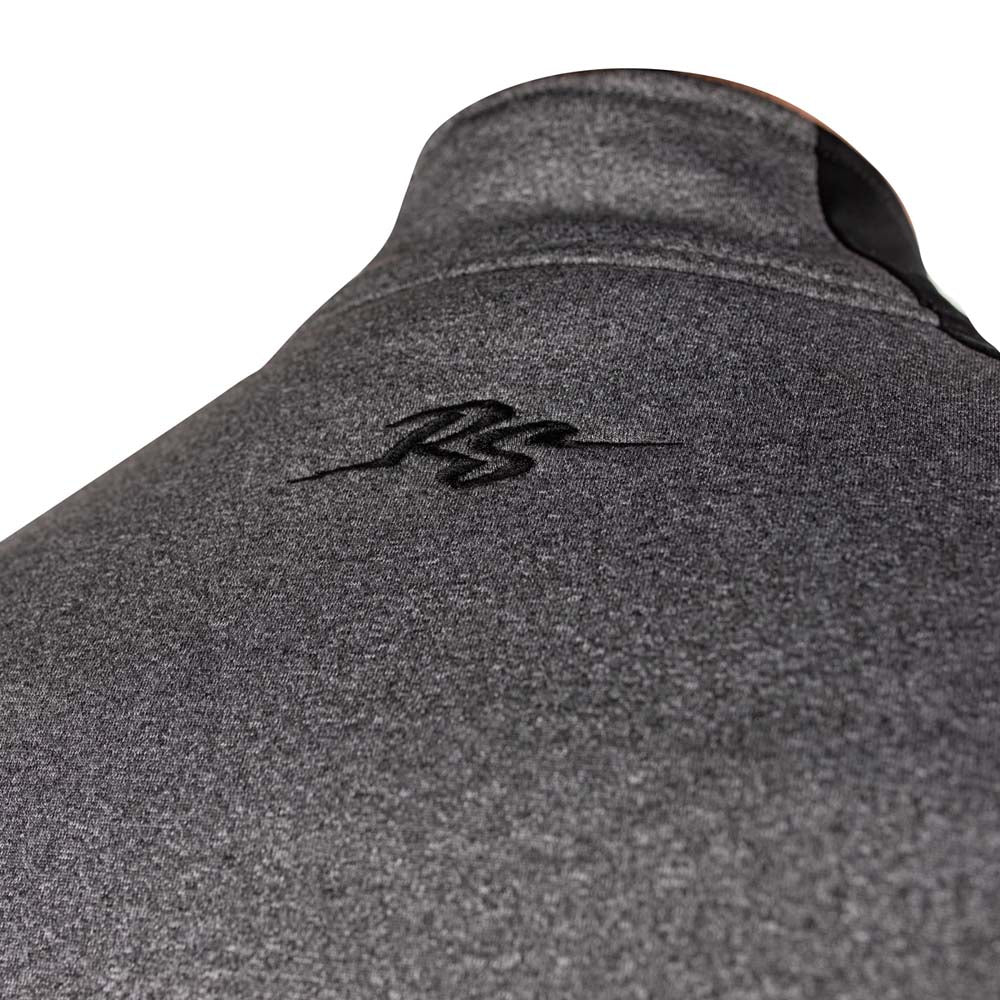Rusty Stitches Sem Midlayer Motorradjacke Grau Leicht Warm Isolierend