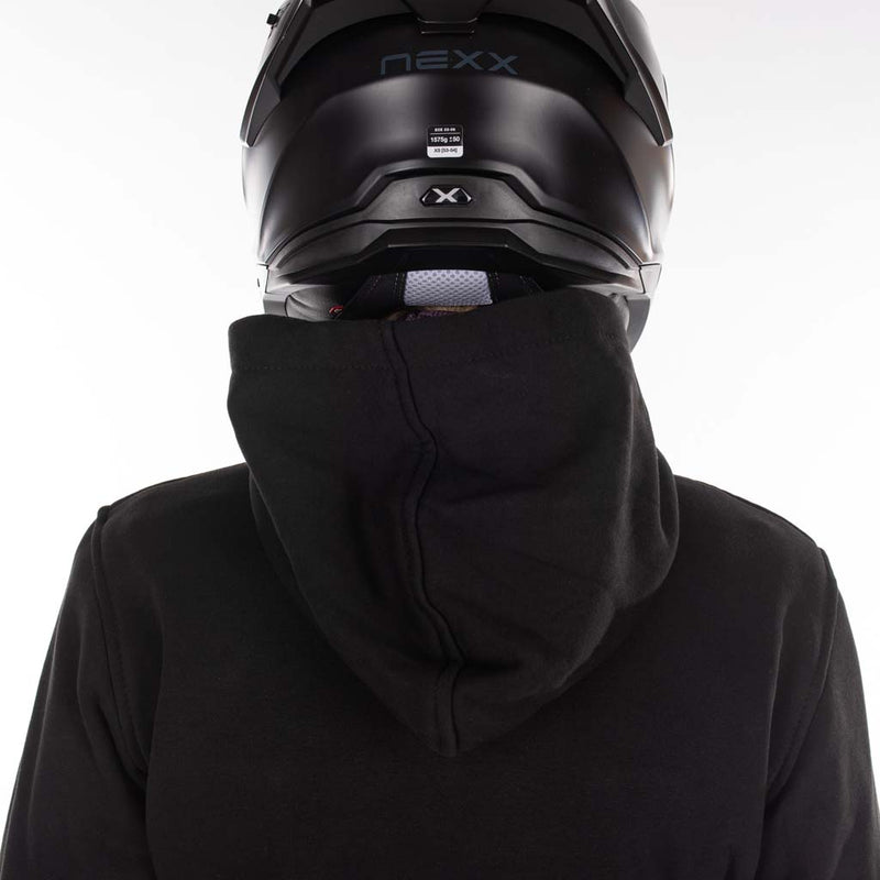 Rusty Stitches Wendy Ladies Motorcycle Hoodie Black Kevlar AA With Protection