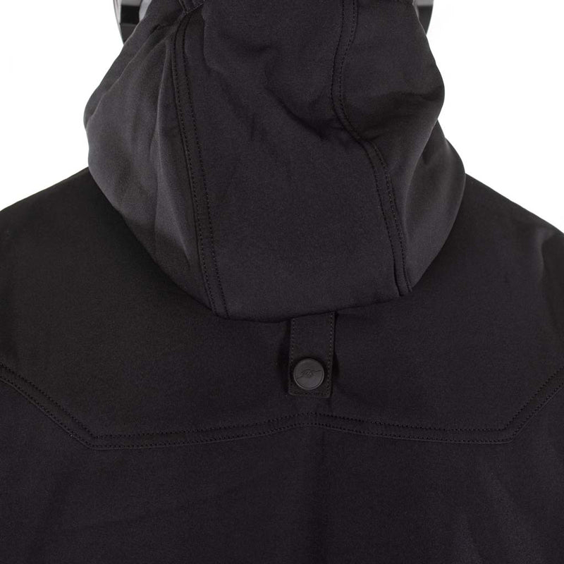 Rusty Stitches William Motorcycle Jacket Black Oil Reflection Reflective Softshell With Protection