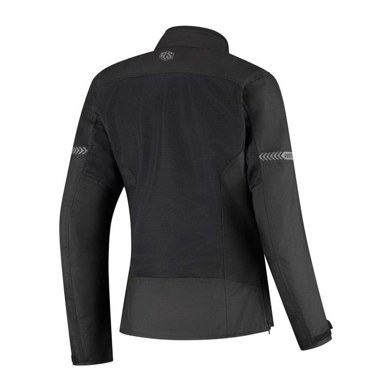 Rusty Stitches Jodi Ladies Motorcycle Jacket AA Mesh Summer Jacket Black