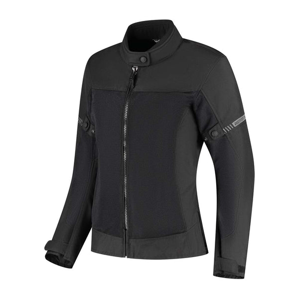 Rusty Stitches Jodi Ladies Motorcycle Jacket AA Mesh Summer Jacket Black