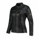 Rusty Stitches Joyce V2 Women's Leather Motorcycle Jacket AA Protection Black Glitter