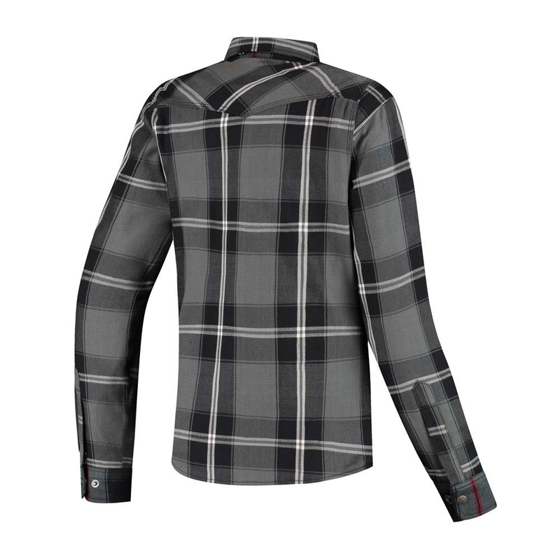 Rusty Stitches Liss V2 Motorcycle Jacket Grey White Black With Kevlar Protection