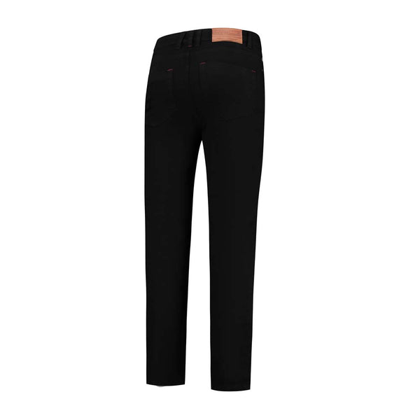 Rusty Stitches Logan Motorjeans Zwart CE A Stretch Skinny Fit