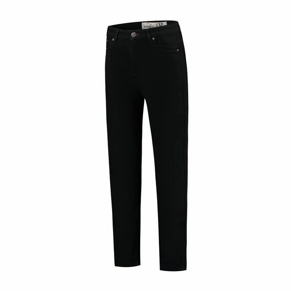 Rusty Stitches Logan Motorjeans Zwart CE A Stretch Skinny Fit