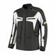 Rusty Stitches Luke Motorjas Zwart Geel Fluo Waterdicht AA All Season Met Protectie