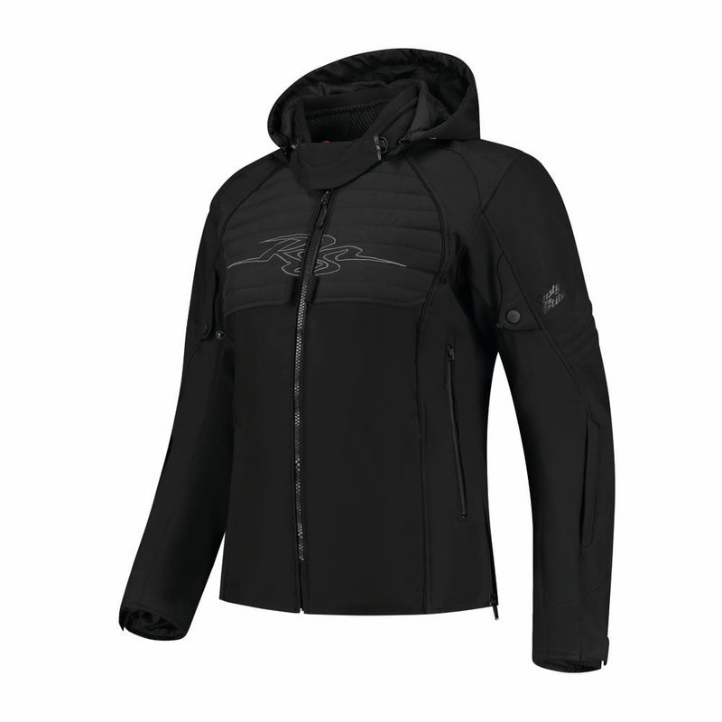 Rusty Stitches Naomi Women's Motorcycle Jacket Black Waterproof AA With Protection