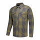 Rusty Stitches Neil V2 Lumber Blauw Groen Met Kevlar Protectie