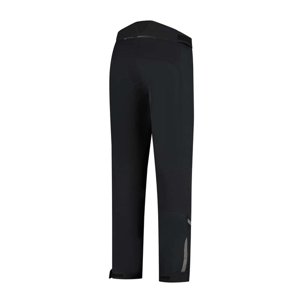 Rusty Stitches Nero Motorcycle Trousers AA Softshell Water-repellent Black
