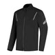 Rusty Stitches Nico Regenjas Motor Waterdicht 10K Overjas Zwart