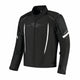 Rusty Stitches Pete Motorjas Zwart Wit AA Waterdicht Sport Met Protectie