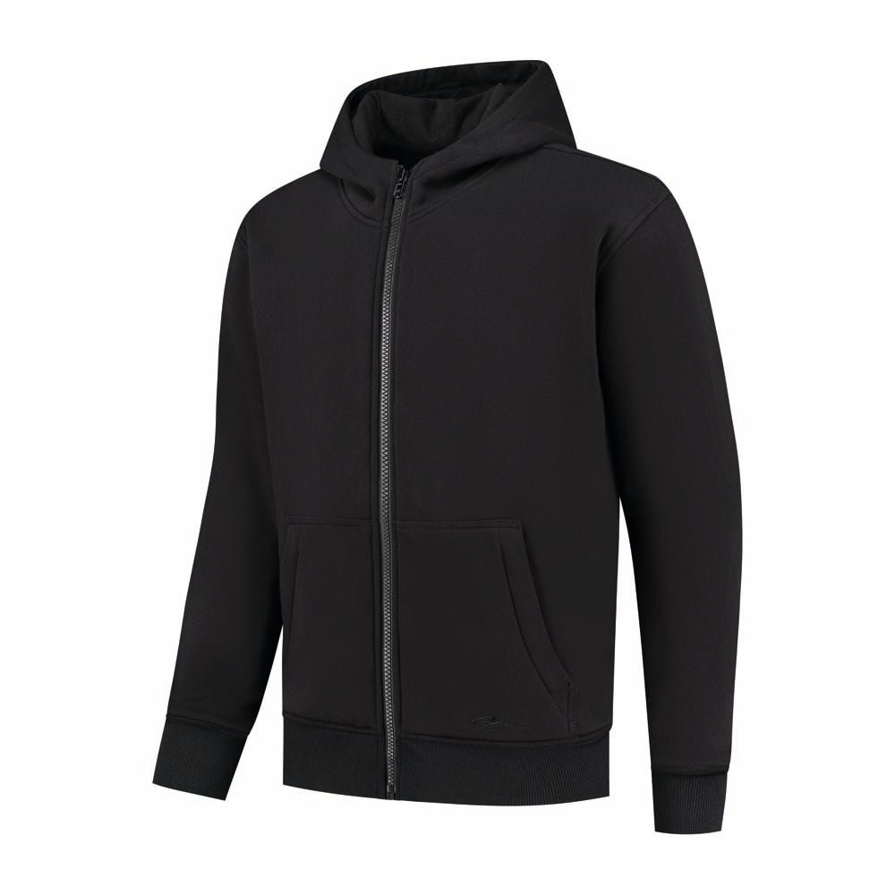 Rusty Stitches Super Peter Motorcycle Hoodie Black Kevlar AA With Protection