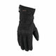 Rusty Stitches Ray Motorcycle Gloves Black Waterproof Leather With Protection