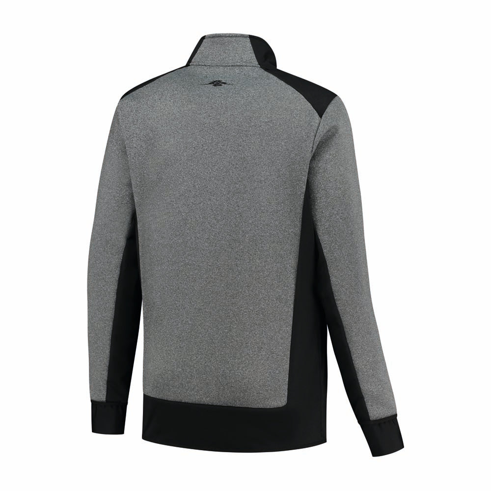 Rusty Stitches Sem Midlayer Motorradjacke Grau Leicht Warm Isolierend