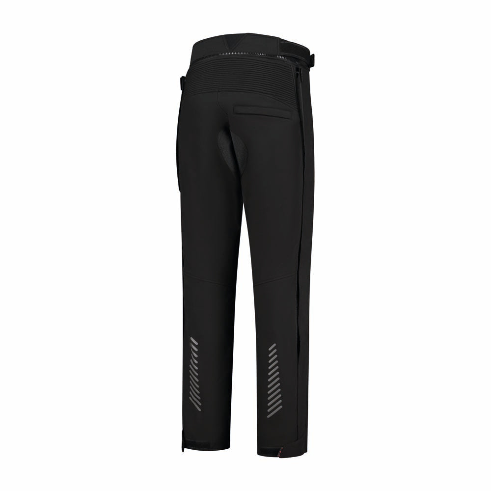 Rusty Stitches Softshell Overpants Motorcycle Trousers Waterproof Black CE A