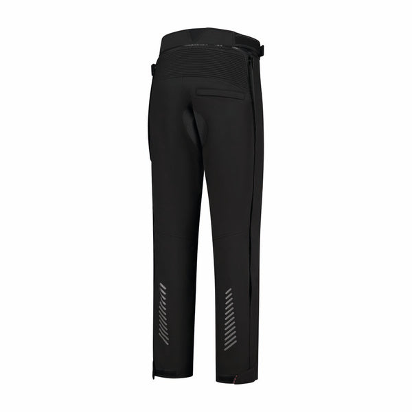 Rusty Stitches Softshell Overpants Motorcycle Trousers Waterproof Black CE A