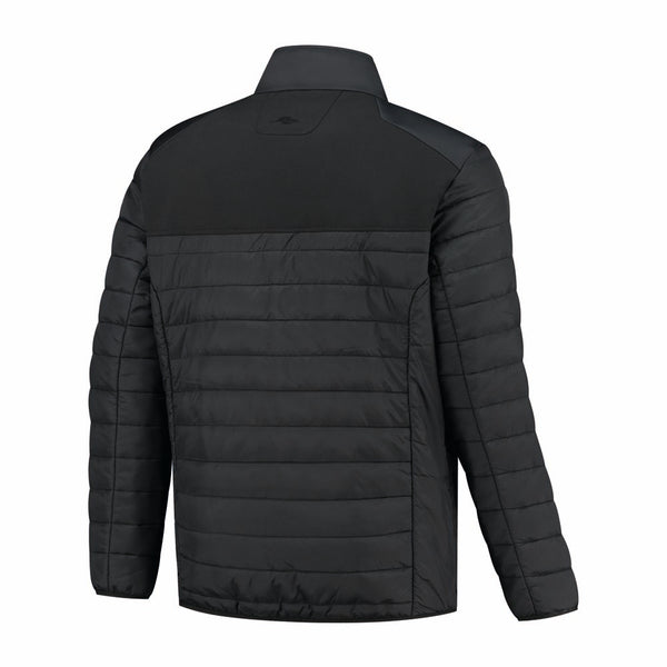 Rusty Stitches Thomson Midlayer Motorradjacke Schwarz Leicht Warm Isolierend