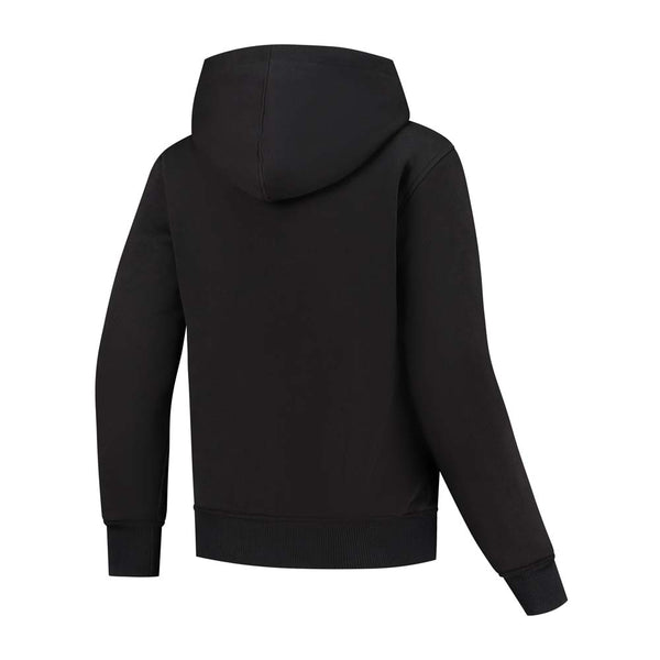 Rusty Stitches Wendy Dames Motor Hoodie Zwart Kevlar AA Met Protectie