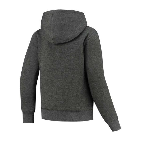 Rusty Stitches Wendy Dames Motor Hoodie Grijs Roze Kevlar AA Met Protectie
