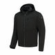 Rusty Stitches William Motorjas Softshell Zwart Reflecterend Met Protectie