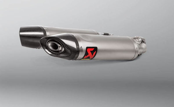 Akrapovic Slip-On Line Einddemper Titanium Aprilia SHIVER 900 2017-2020