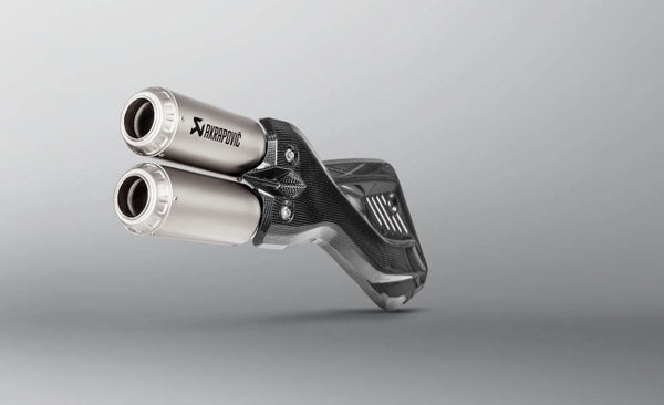Akrapovic Slip-On Line Einddemper Titanium Ducati Multistrada 950 / 950 S1200/1260 Enduro vanaf 2017