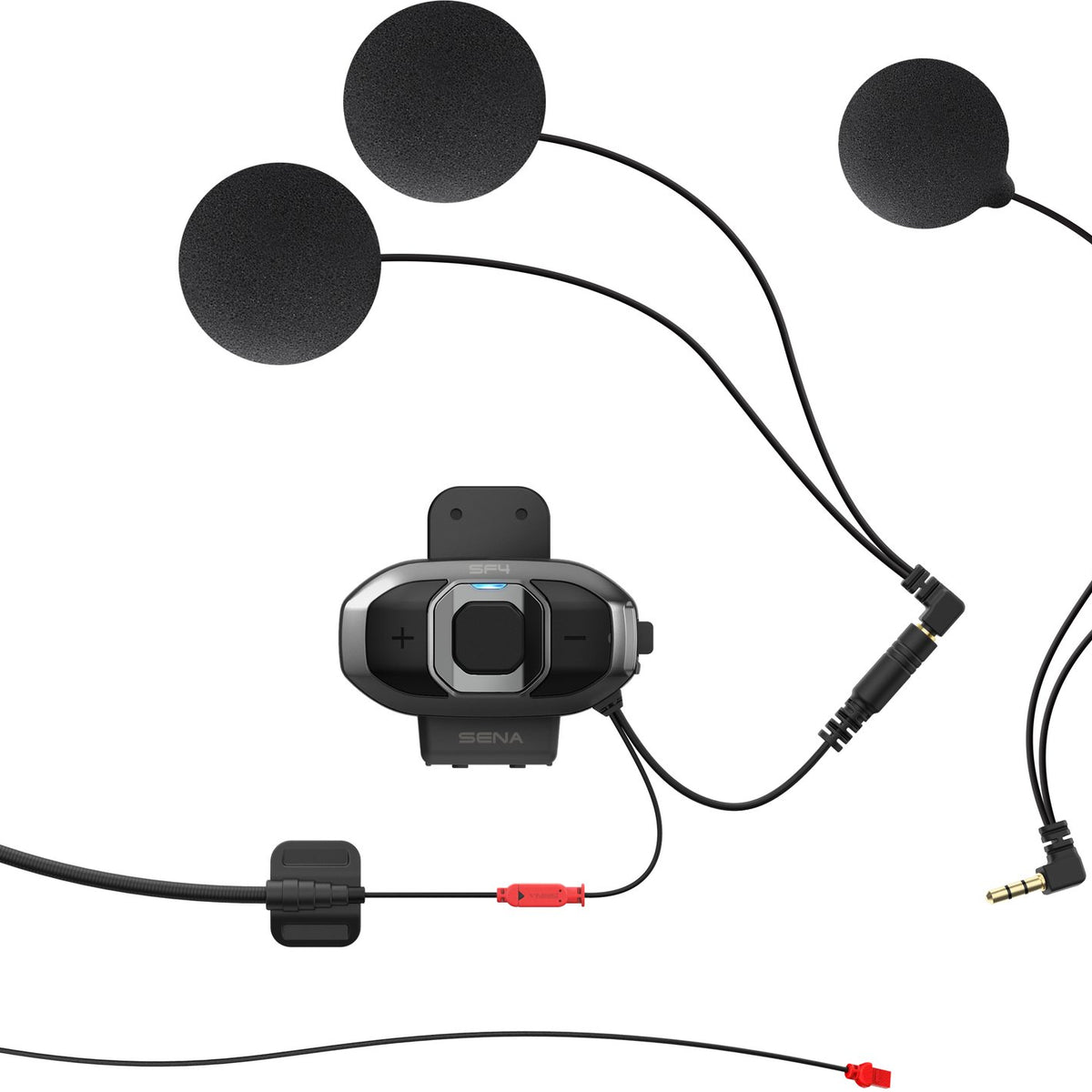 Sena SF4 Bluetooth Intercom mit Dual-Lautsprechern Einzelpack