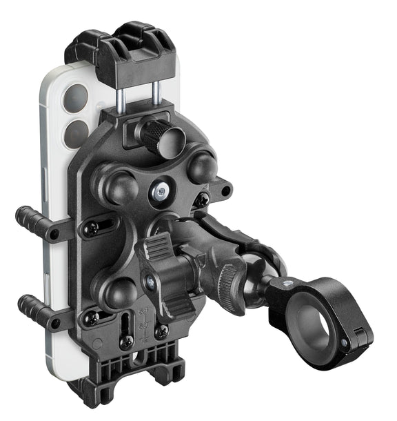 Interphone CRAB Rugged Telefoonhouder – Premium Antivibratie voor Grote Telefoons aanzicht 2