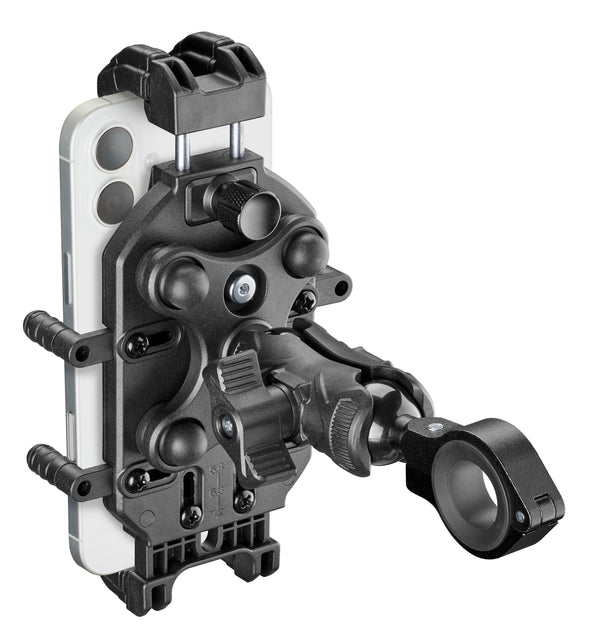 Interphone CRAB Rugged Telefoonhouder – Premium Antivibratie voor Grote Telefoons