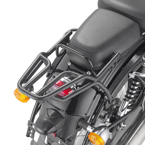 Givi SR8707 Topcase Träger BENELLI IMP. 400 GLÄNZEND SCHWARZ