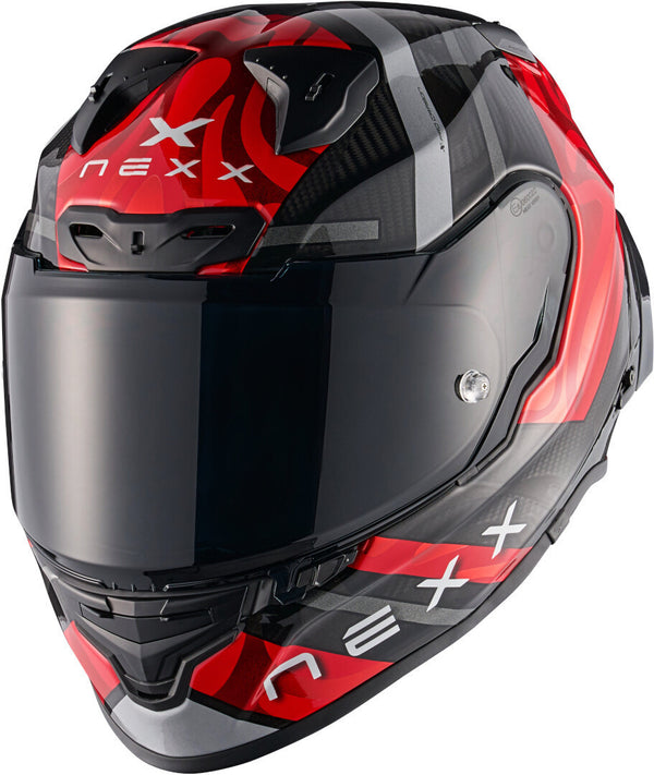 Nexx X R3R Swirl Carbon Red