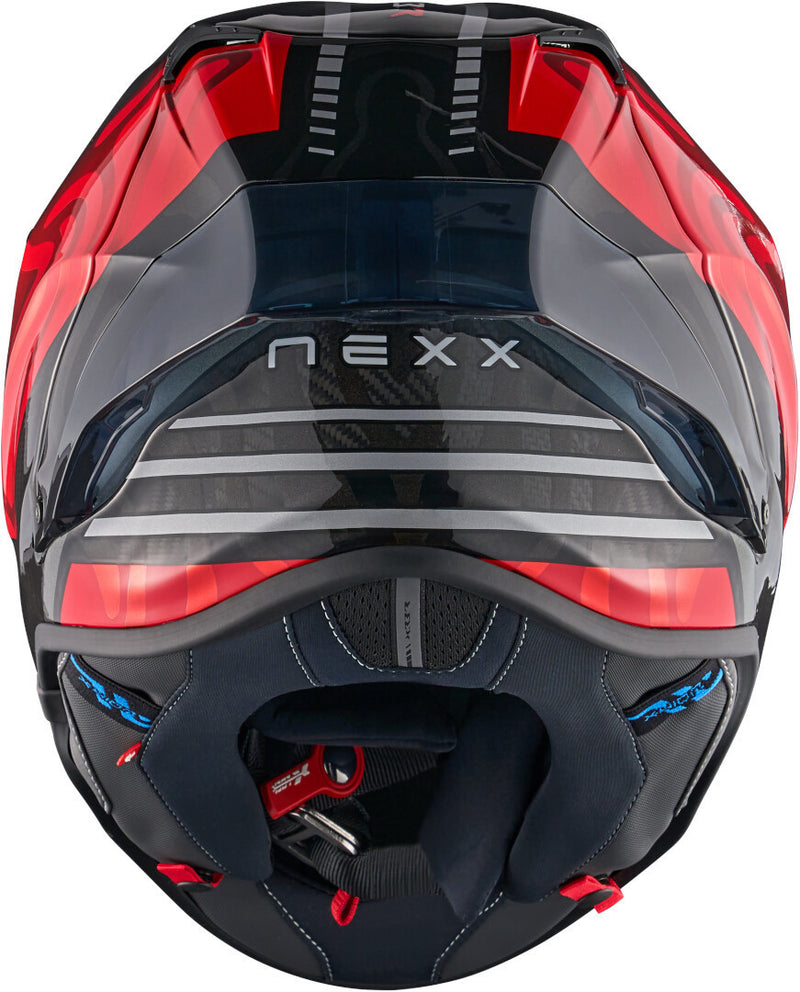 Nexx X R3R Swirl Carbon Red