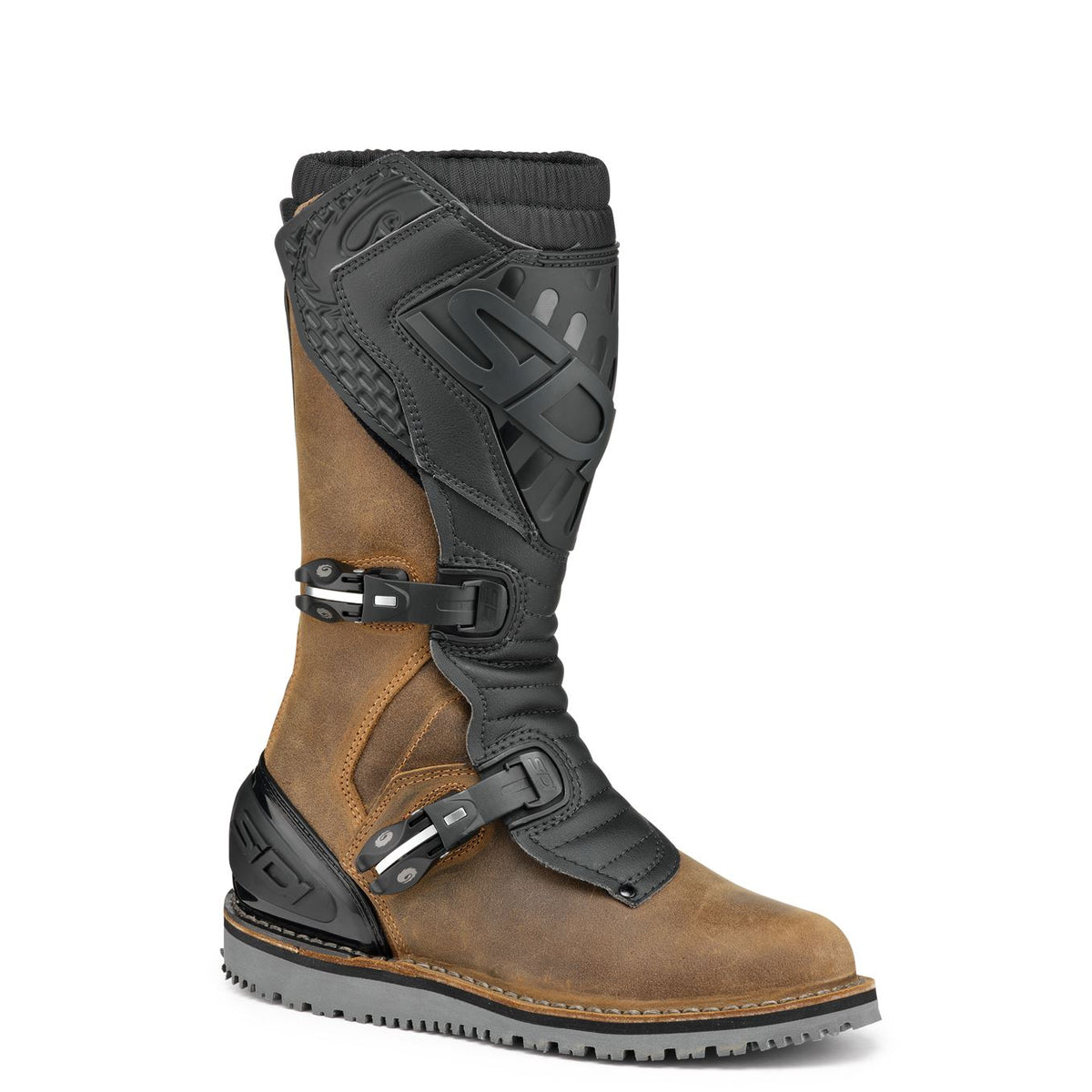 Sidi Trial Zero.2 Triallaarzen Tobacco-Zwart