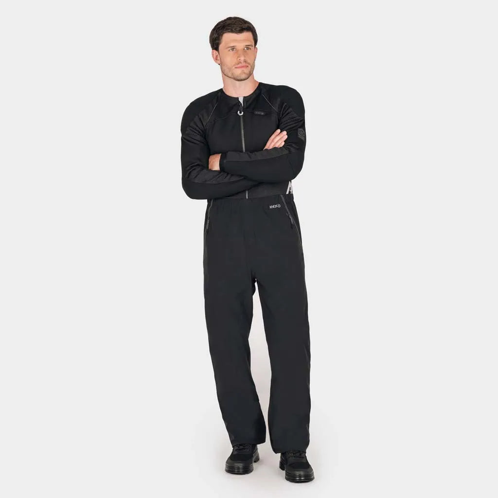 Knox Impass Unisex Waterproof Motorcycle Trousers Black – Waterproof Over-trousers