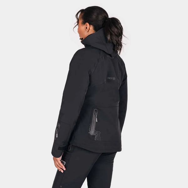 Knox Modra Damen Motorradjacke Schwarz