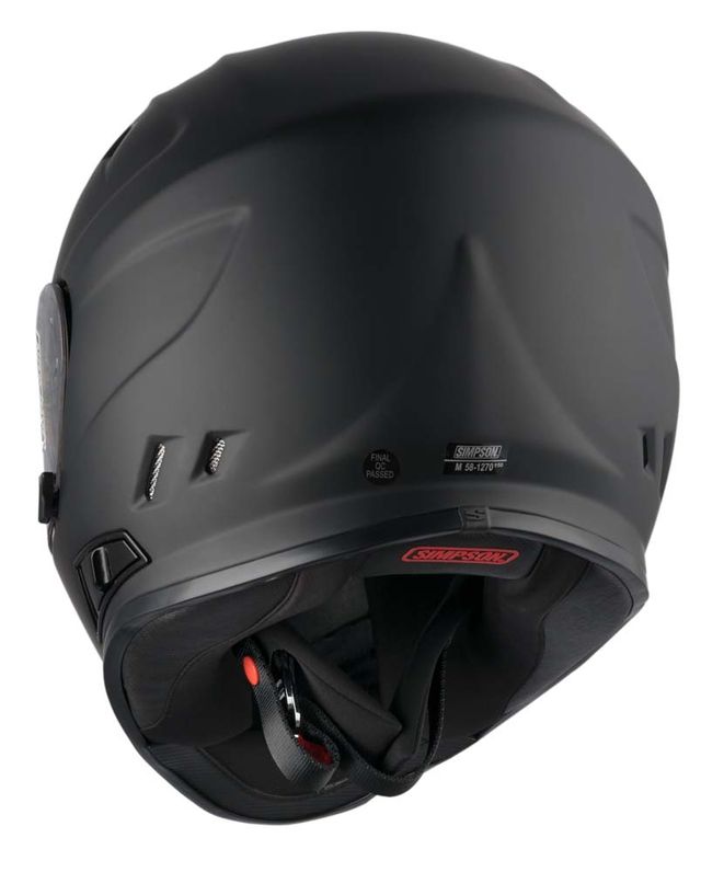 Simpson Venom Matt Black