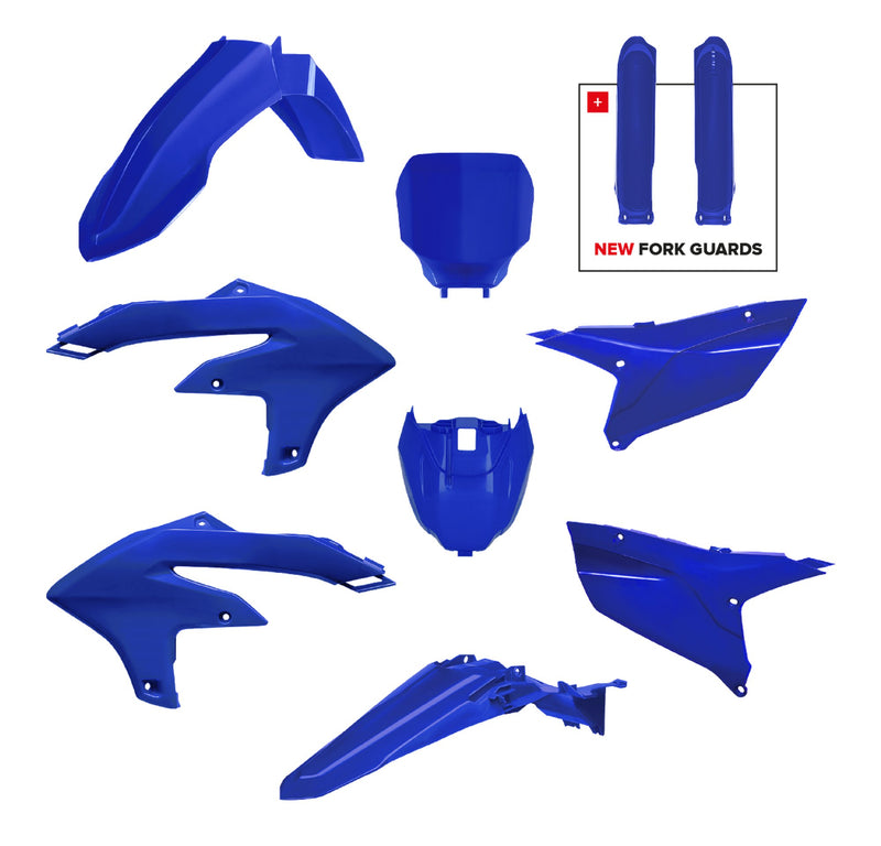 Polisport Plasticset Blauw YAMAHA YZ250F/YZ450F