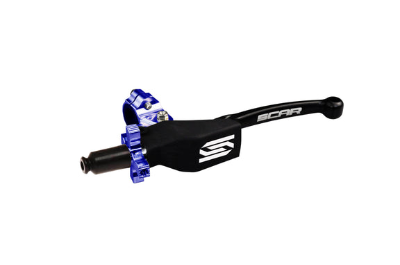 Scar Klapbare Koppelingshendel Compleet Universal 2ST/4ST Easy Adjuster 1990-2025 Blauw