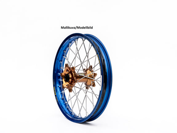 Haan Compleet Wiel 19x2,15 YZF450 2009-2025 Naaf blauw, Velg blauw