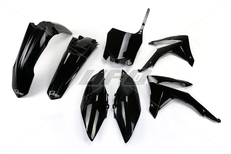 UFO Plasticset Zwart HONDA CRF250R/CRF450R