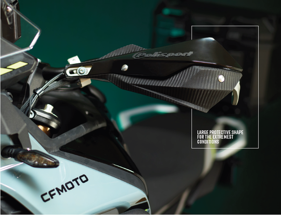 Polisport Handkappen Zwart CF MOTO 450MT 2024-2026