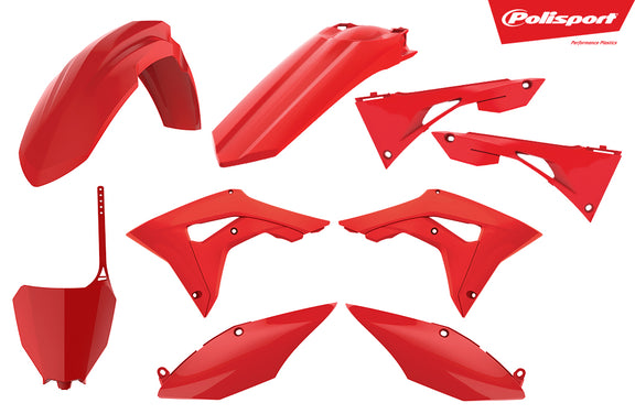 Polisport Plasticset Rood HONDA CRF250R/CRF450R