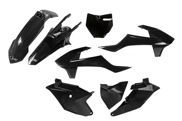 UFO Plasticset Zwart GasGas MC85 2021-2024