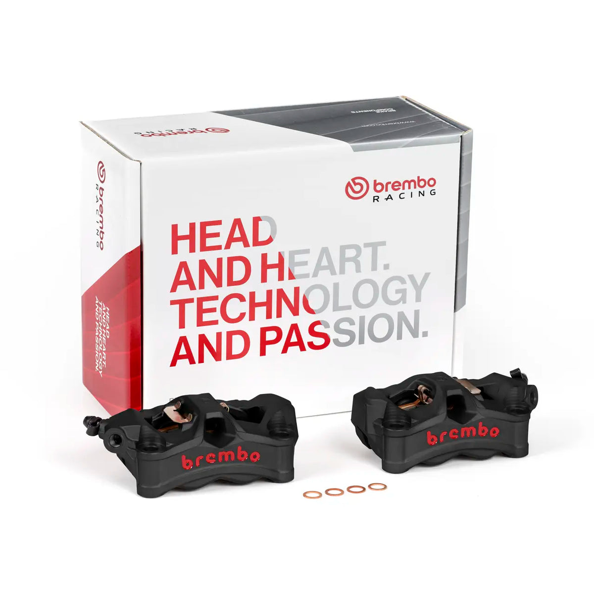 Brembo Remklauw Stylema calipers kit 100 mm zwart 220D02070