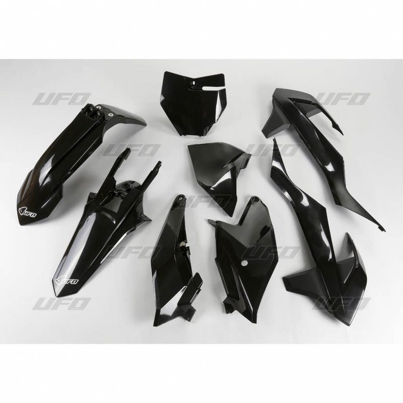 UFO Plasticset Zwart KTM 85 SX 2018-2024