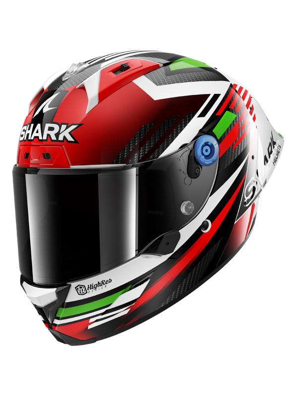 AERON-GP FIM RACING #1 FIRSTLAP Carbon Red Green