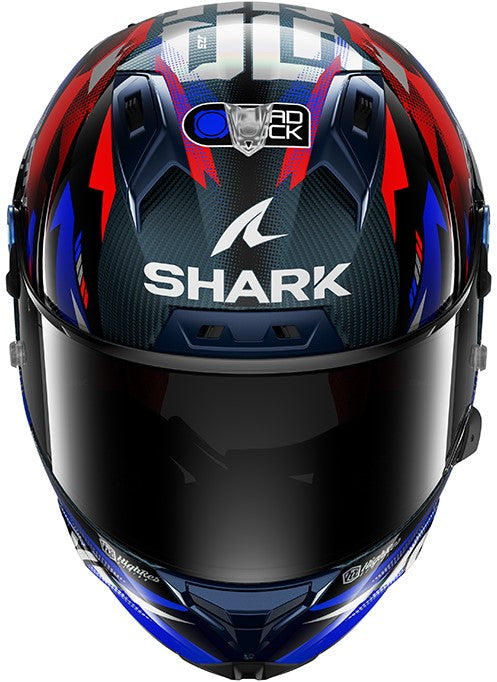 Aeron-gp Fim Racing #1 Replica Zarco Victory 2025 Carbon Blue Chrome